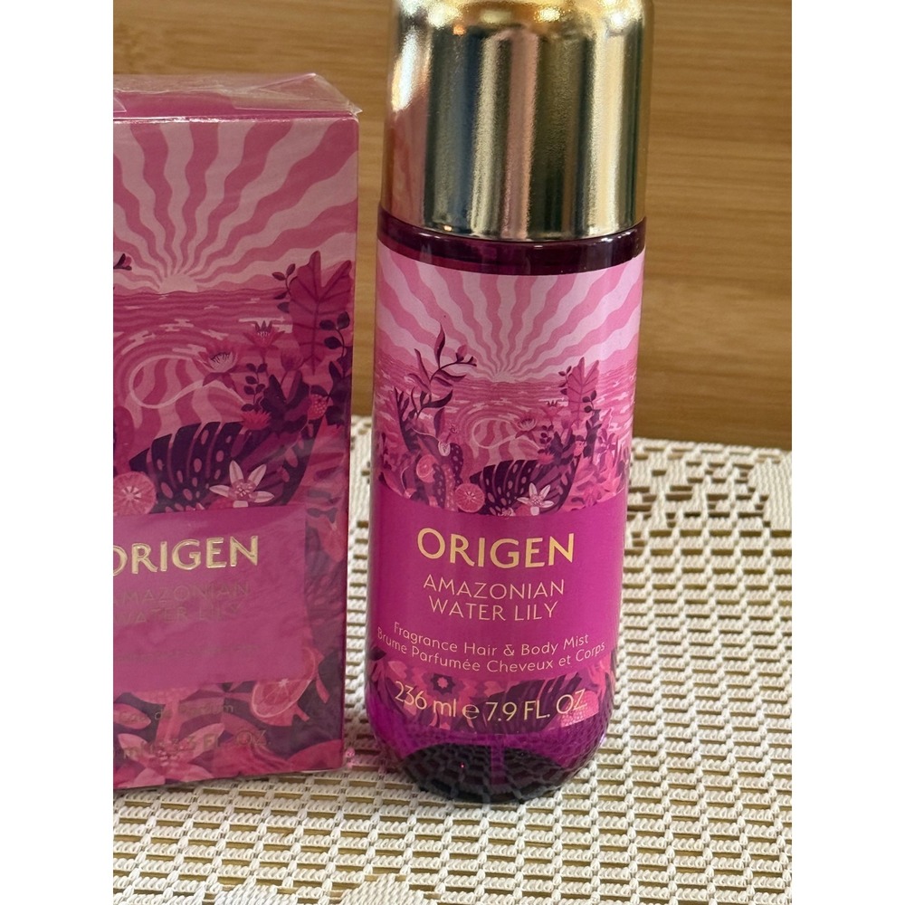 Origen Amazonian Water Lily Fresh Citrus Fragrance Hair & Body Mist - 236ml - Picture 4 of 7